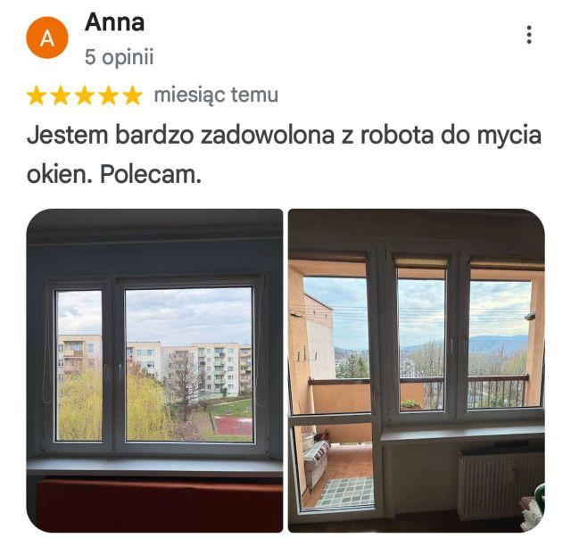 Opinia dla firmy Tukan - wynajem robota do mycia okien Wynajem robota do okien w Bielsku - firma Tukan